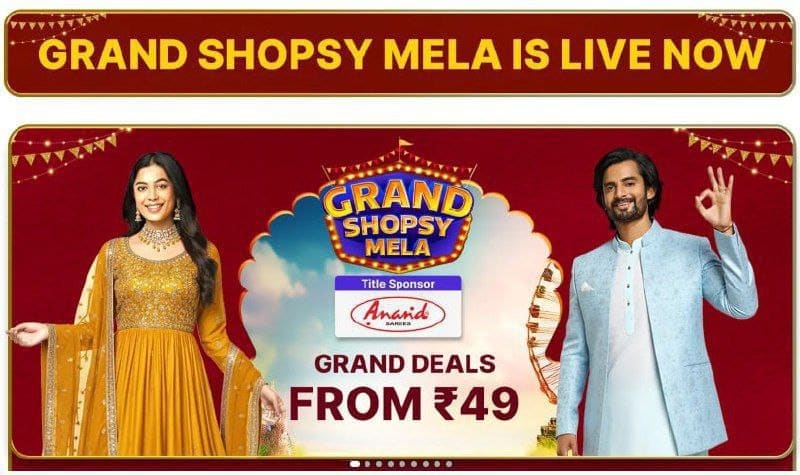Grand Shopsy Mela Is Live Now