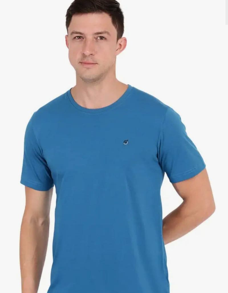 Macroman M-Series Men's Solid Regular Fit T-Shirt at 235