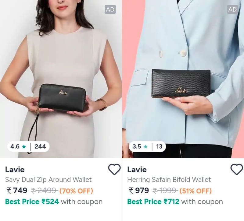 Myntra | Upto 70% on Mini West womens handbags