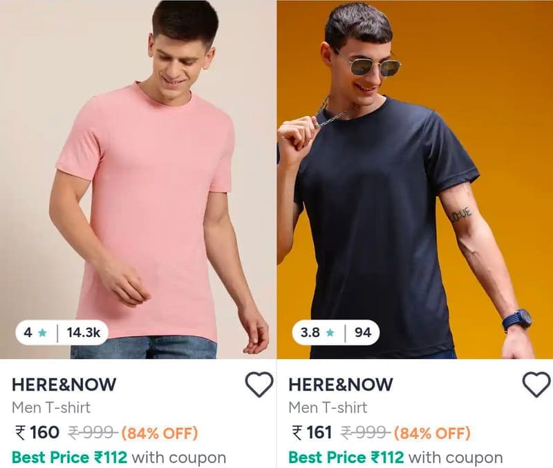 Myntra | Upto 84% Off On Here & Now Clothing.