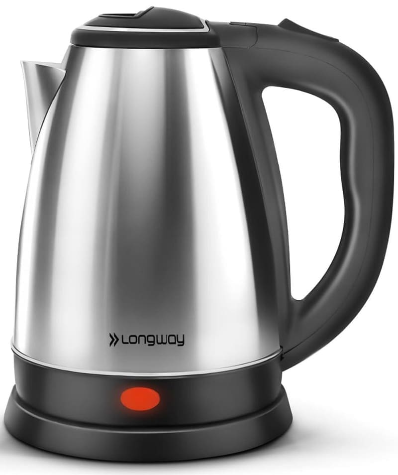 🔥🔥Longway Kestro 2 Liter Electric Kettle with Stainless Steel Body for Boiling