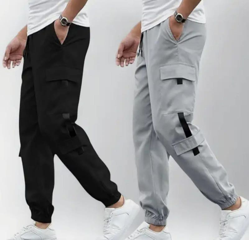 Men’s Premium Cargo Track Pants – Casual & Stylish Look