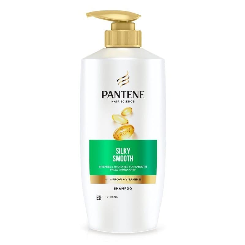 🔥🔥Pantene Advanced Hairfall Solution, Silky Smooth Care Shampoo, Pack of 1, 650ML, Green