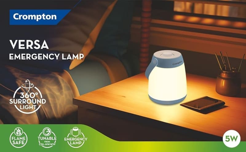 Amazon | Crompton 5W LED Rechargeable Lantern @ 682