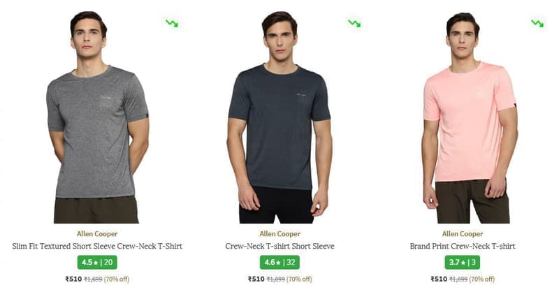 Ajio : Upto 80% Off On Allen Cooper Clothing.