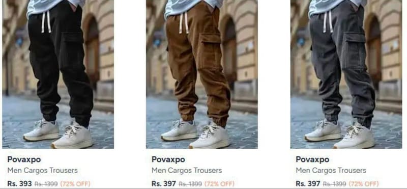 Men Trousers from Rs393