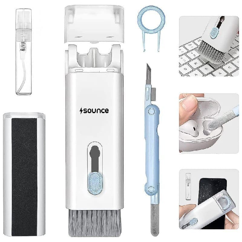 🔥🔥Sounce 7 in 1 Electronic Cleaner Kit, Keyboard Cleaner Kit with Brush
