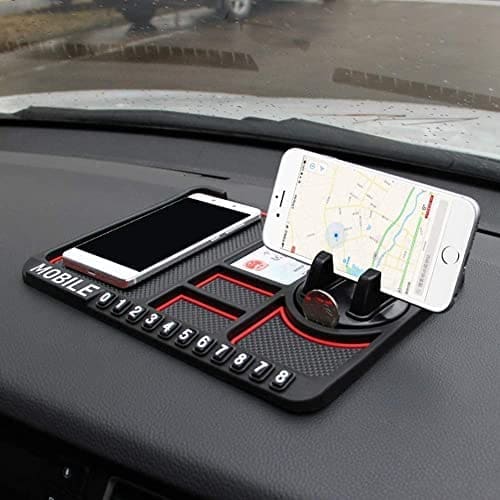 TROLEX Multipurpose Anti-Slip Car Phone Holder Dashboard Pad...