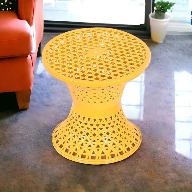 🔥🔥Kuber Industries Plastic Mesh Damroo Stool
