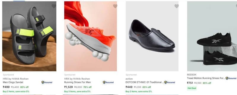 Upto 85% Off On Branded Shoe (Limited Stock).