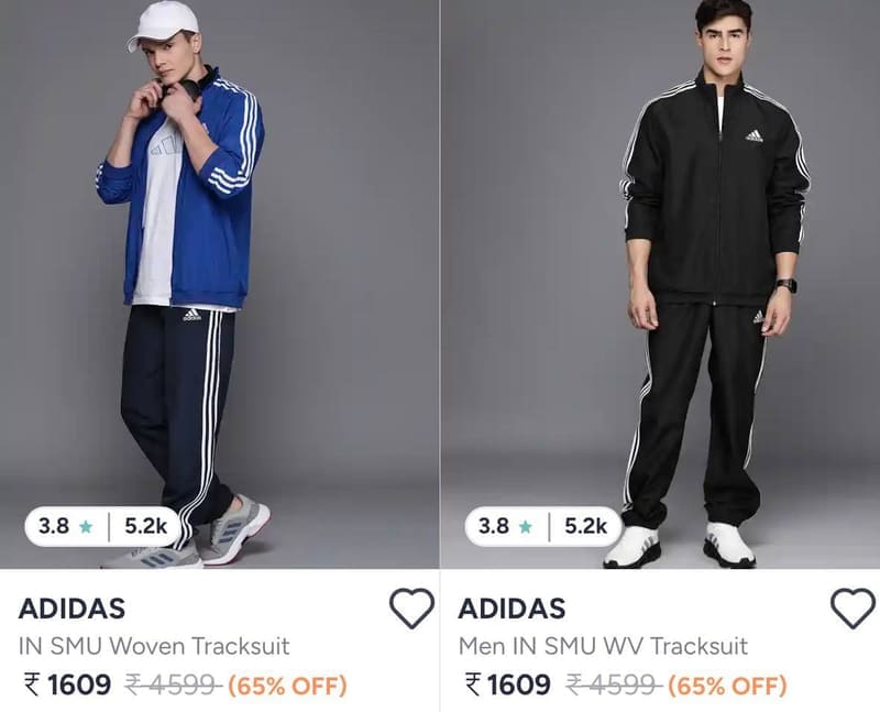 Adidas Tracksuit from 1439