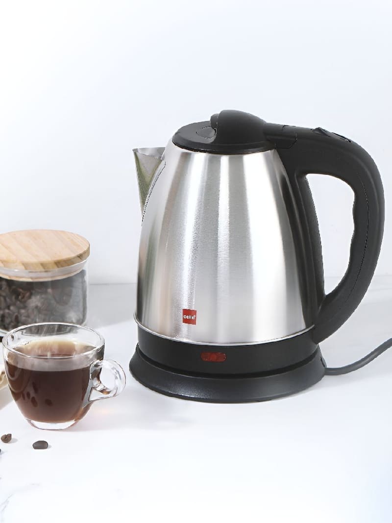 Cello Quick Boil Lifestyle 1500W Stainless Steel Electric Ke...