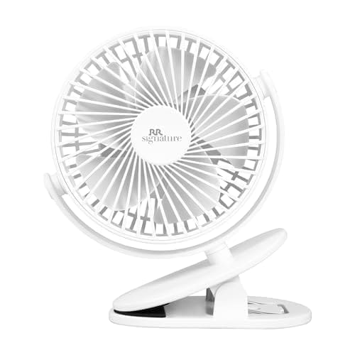 RR Signature Buddy Mini 110mm Portable Clip Fan | 4H Battery...