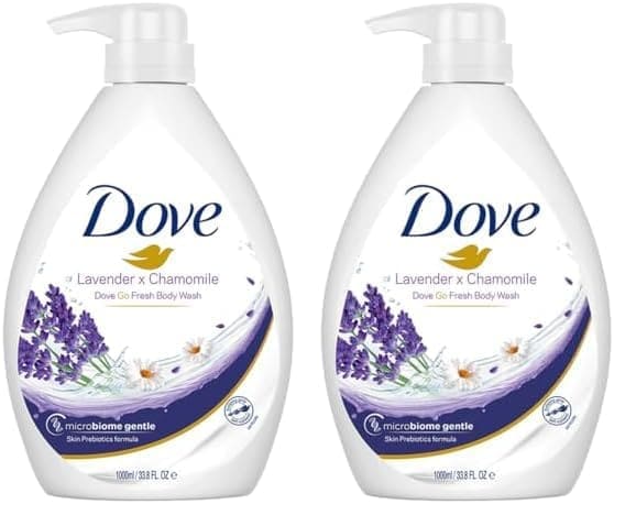 Dove Lavender & Chamomile Go Fresh Body Wash with Relaxing F...