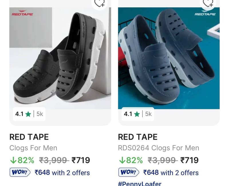 Upto 85% Off On Red Tape Shoes.