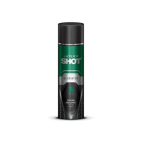 Layerr Shot Gladiator Body Spray for Men 120ml | Long-Lastin...