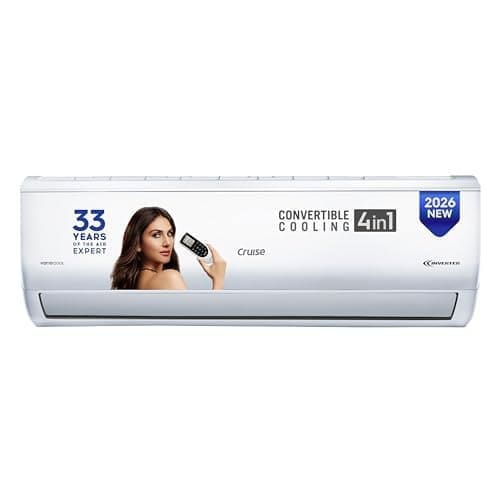 Cruise 1.5 Ton 3 Star Inverter Split AC with 7-Stage Air Fil...