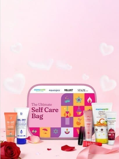 🔥 Aqualogica Self Care Essentials Gift Set with Vanity Bag 🎁✨