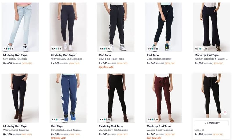🔥 Myntra Loot – Red Tape Sale 👟👕🔥
