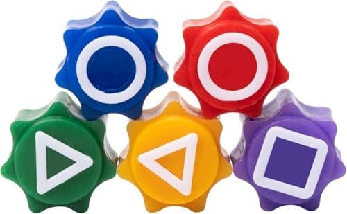 Storio Toys Gonggi Game Set, Stones Plastic Playing Pieces w...