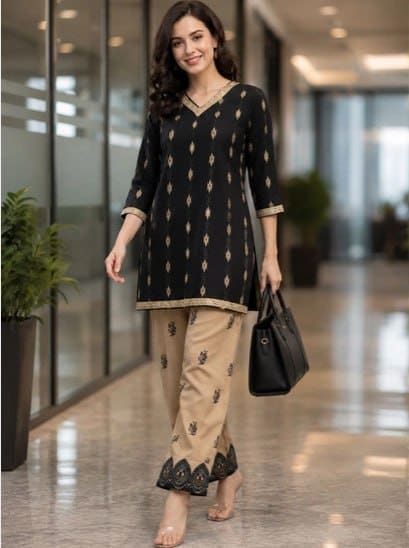 🔥 Myntra Ethnic Wear Deal – Anouk Women Kurti Set 👗✨