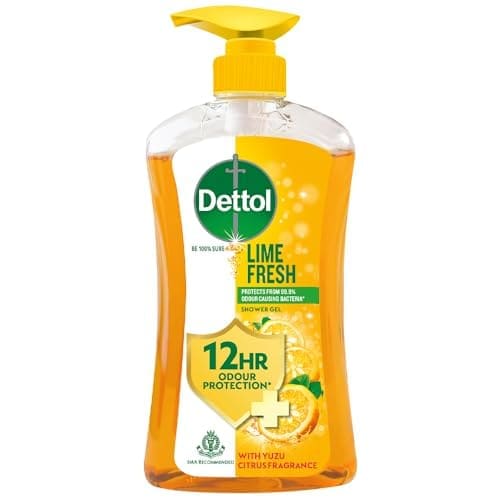 Dettol Body Wash and Shower Gel for Women and Men, Lime Fres...