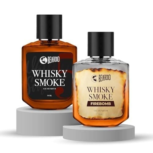 Beardo Fire & Smoke Edition Perfume Combo for Men- Whiskey S...
