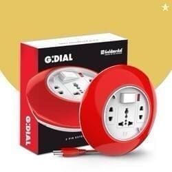Goldmedal G-Dial 2 Pin Plug 5-Meter Extension Cord at Rs.299.