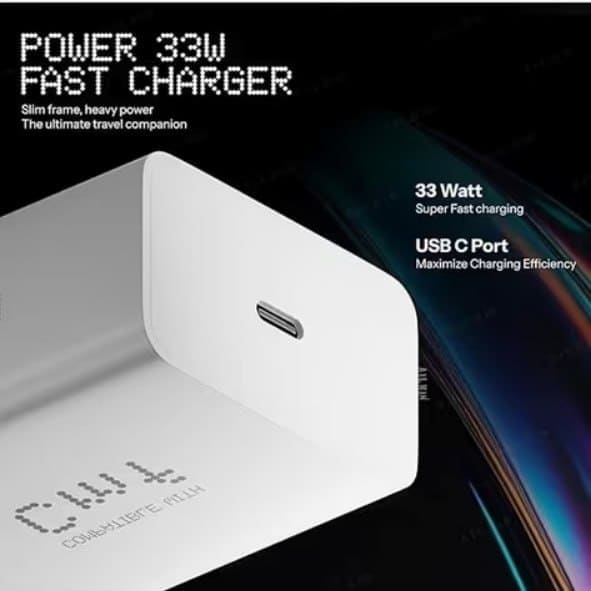 🔥 CMF by Nothing Type-C 33W Fast Charger (C383) ⚡️📱