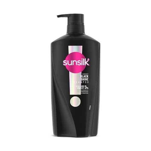 Sunsilk Radiant Black Shine Shampoo 650 ml || Infused with 3...