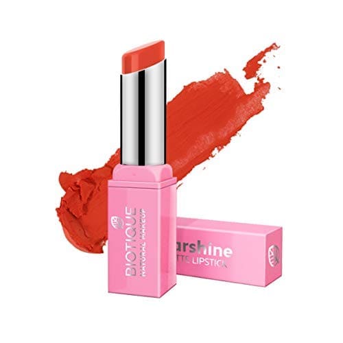 Biotique Natural Makeup Starshine Matte Lipstick, Stupid Cup...