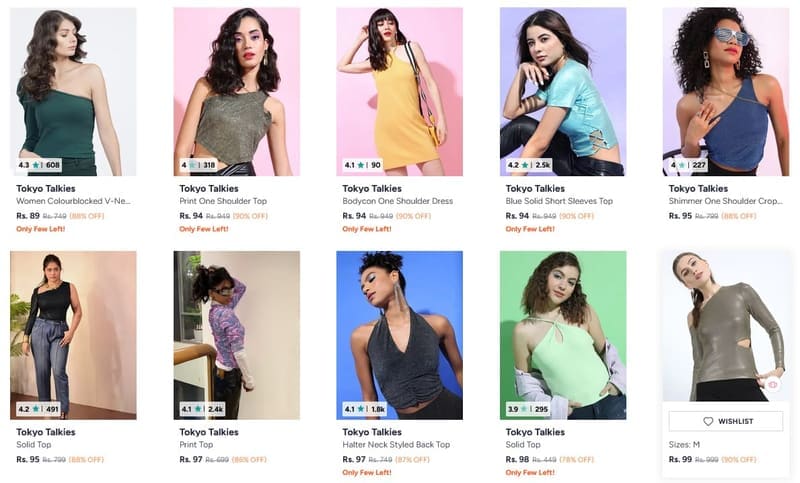 🔥 Myntra Loot – Tokyo Talkies Collection 👗✨