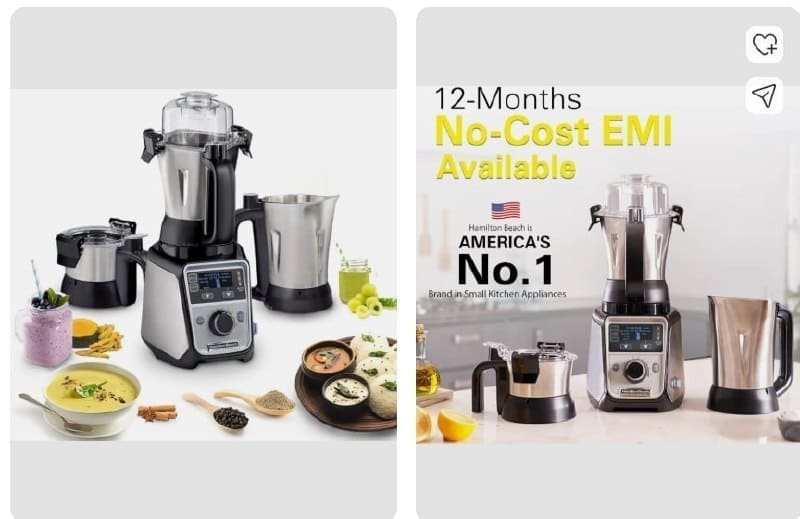 Flipkart | 76% Off - Hamilton Mixer Grinder, 3 Jars At Rs.8,499