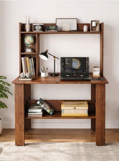 📚 SPYDER CRAFT Engineered Wood Free Standing Study Table 🖥✨