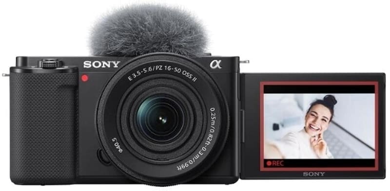 Flipkat |  SONY ZV-E10K/BQ IN5 Mirrorless Camera Body with SELP16502 mm Lens