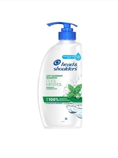🧴 Head & Shoulders Cool Menthol Anti-Dandruff Shampoo (650ml) ❄️