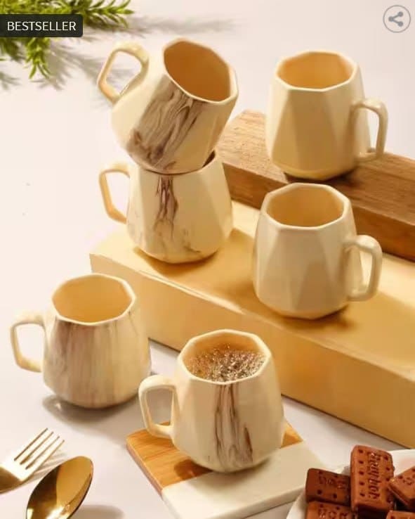 🔥 AJIO Home Décor Loot – ARRABI Tea Cups Set ☕️✨