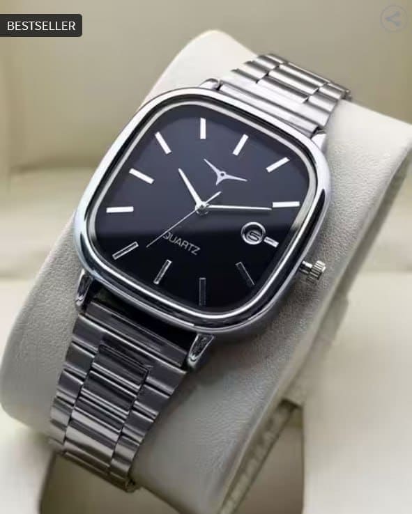 🔥 TREX Men's Stainless Steel Chain Analog Watch ⌚️✨