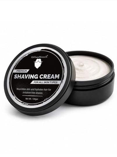 🔥 UrbanMooch Premium Shaving Cream (100g) 🪒✨