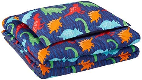 AmazonBasics Kid's Comforter Set - Soft, Easy-Wash Microfibe...