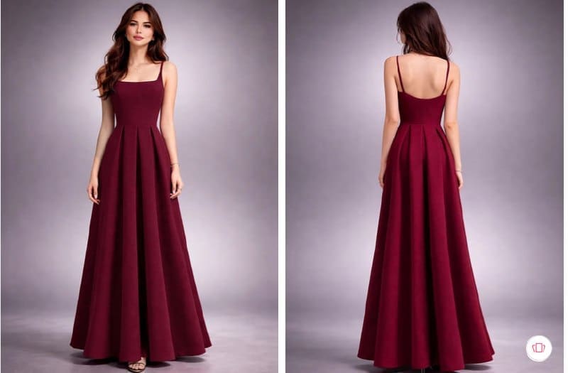 🔥 SZN Women Wine Solid Sleeveless Maxi Dress 👗✨