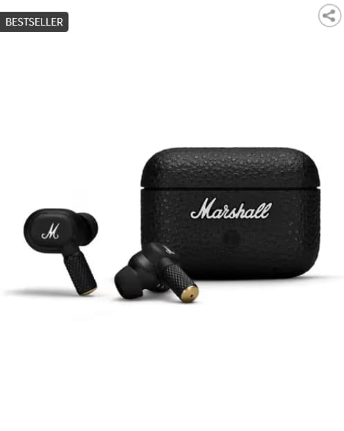 🔥 Marshall Motif II ANC Wireless Noise Cancelling Earbuds 🎧✨