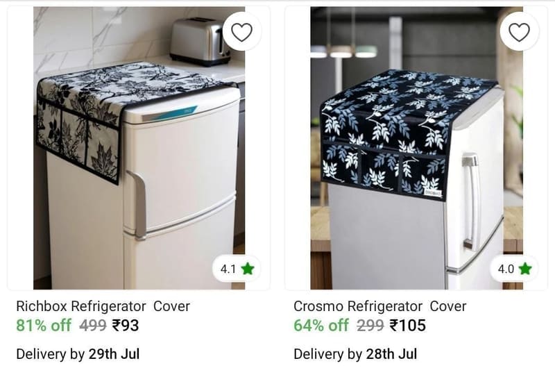Shopsy |   Appliance Covers Starts @ ₹93