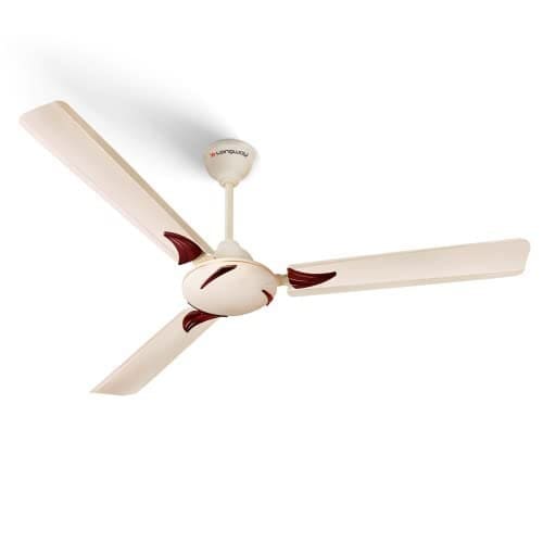 🛒 LONGWAY Creta P2 1200 mm/48 inch Ultra High Speed 3 Blade Anti-Dust Decorative Star Rated Ceiling Fan (Ivory, Pack of 1)