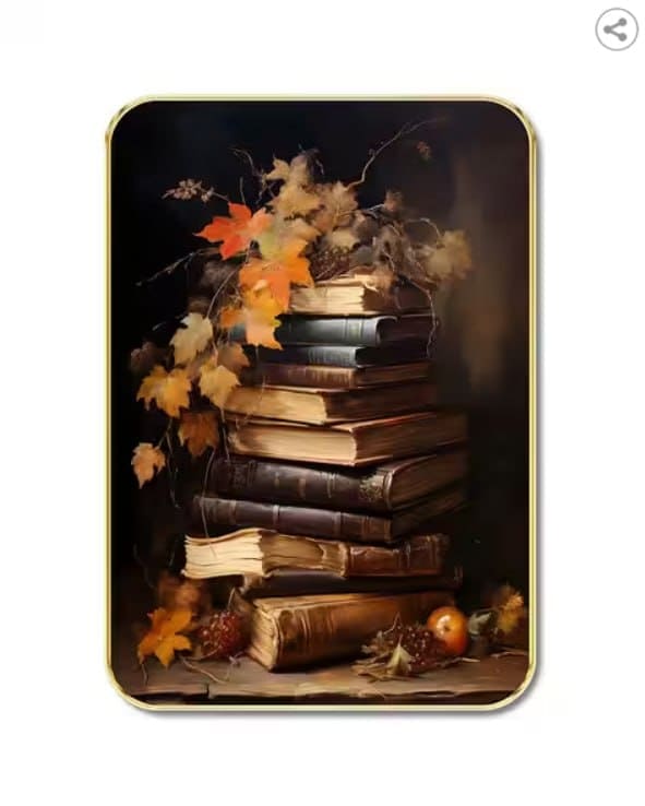 📚 SAF Vintage Book Stack Wall Art 🏡✨