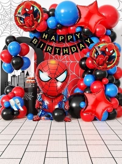 🎈 Bubble Trouble Red & Blue Glossy Festive-Decor Decorative Balloons ✨🎉