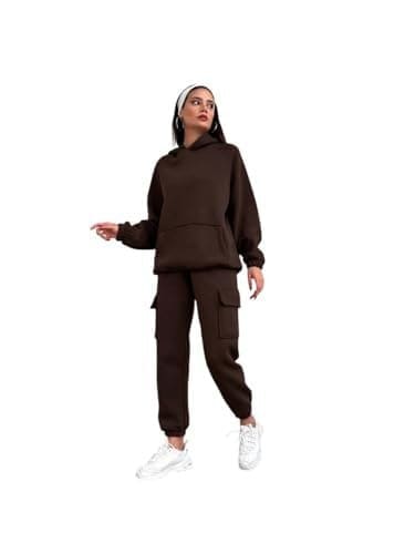 KOTTY Womens Fleece Tracksuit | Comfortable Winter Coordset ...