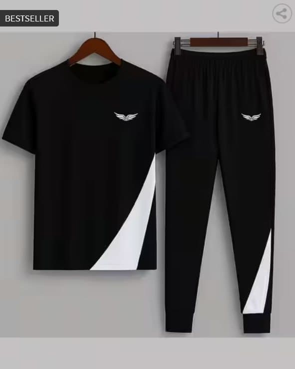 🔥 NEONOMAD Men Colourblock Regular Fit Tracksuit 🏃♂️✨