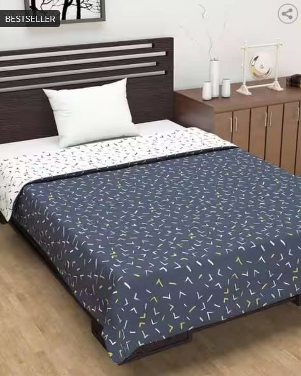 🛏 DIVINE CASA Set of 2 Printed Single AC Dohar Blanket ✨