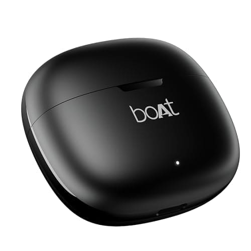 🛒 boAt Airdopes 213, 50H Battery, ENx Tech, Beast Mode, ASAP Charge, Bluetooth Earbuds, TWS Ear Buds Wireless Earphones with mic (Shadow Black)